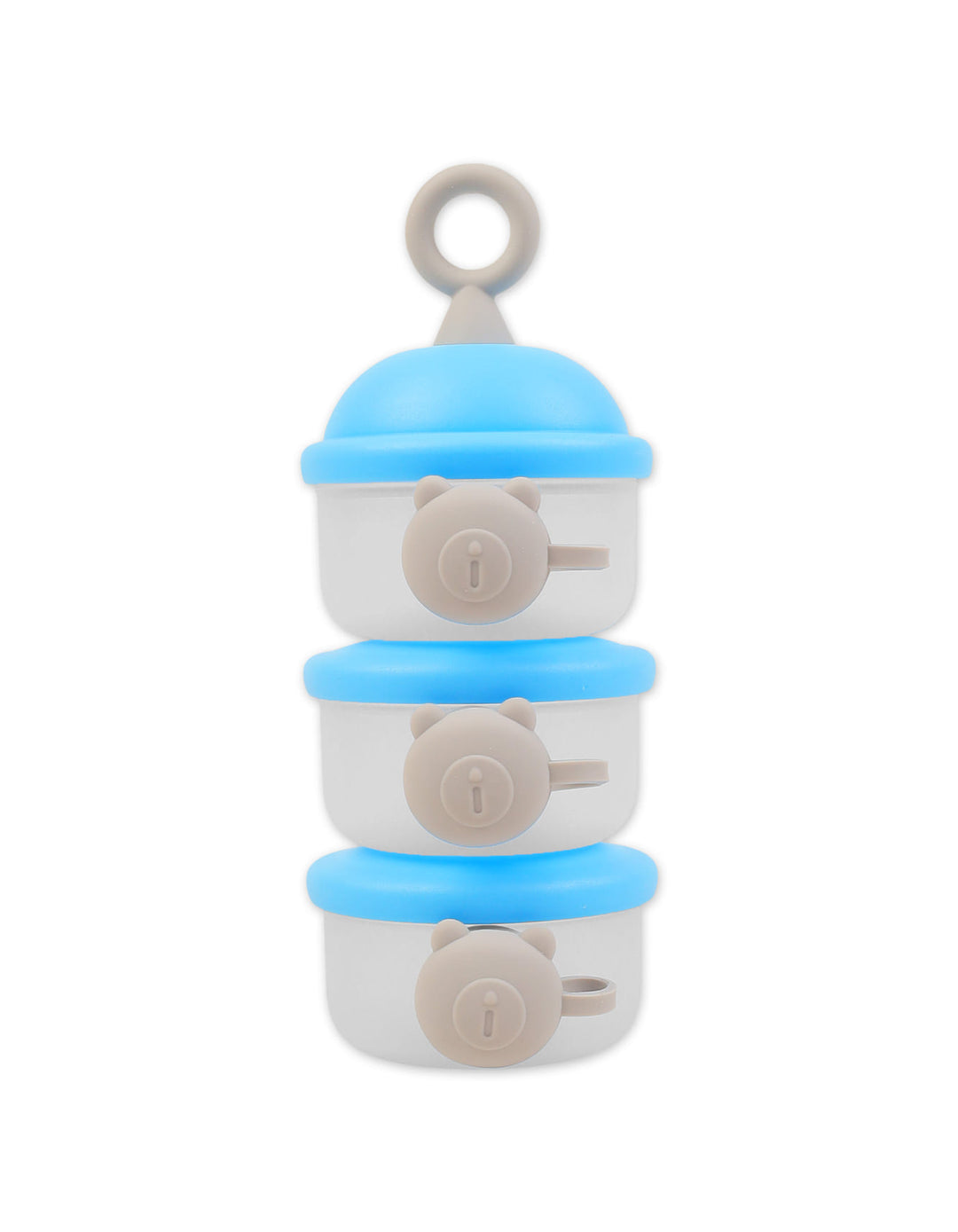 Baby Milk Powder Container 3 Stage Blue at Zubaidas