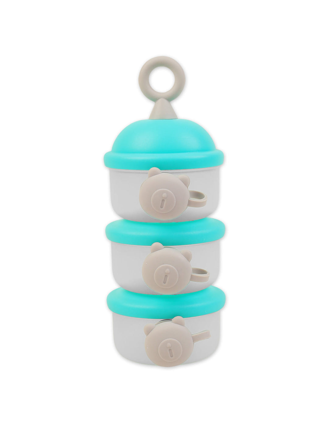 Baby Milk Powder Container 3 Stage Green at Zubaidas