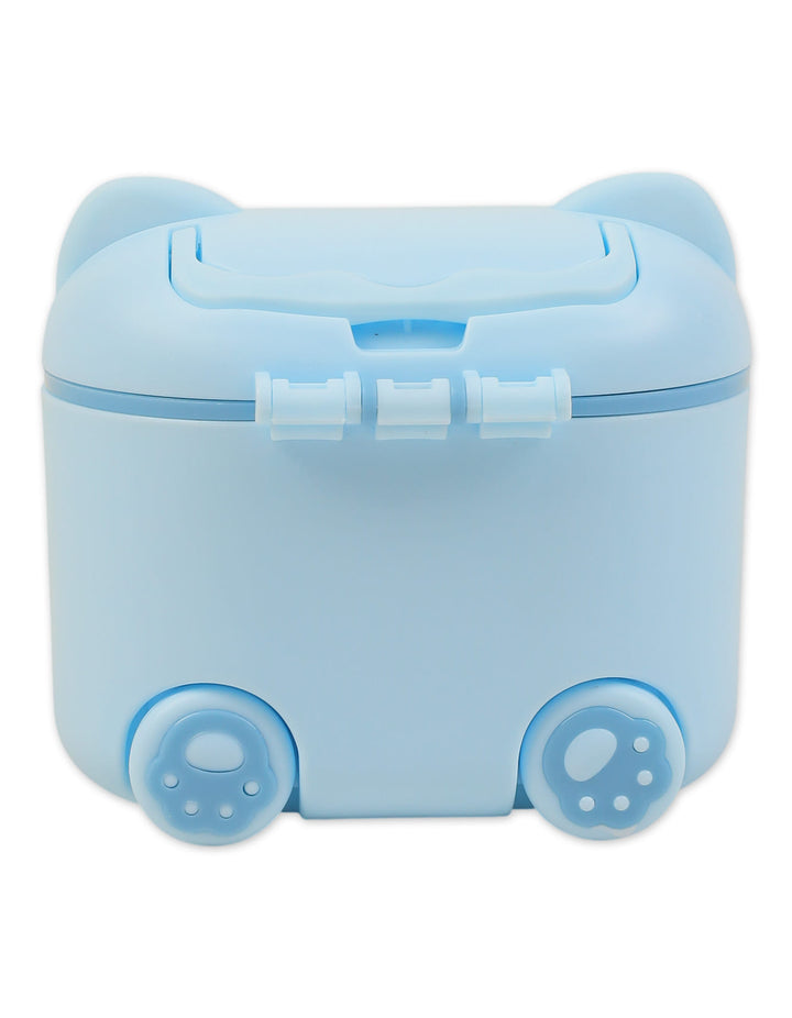 Baby Milk Powder Container Cat Face Blue at Zubaidas Online Pakistan