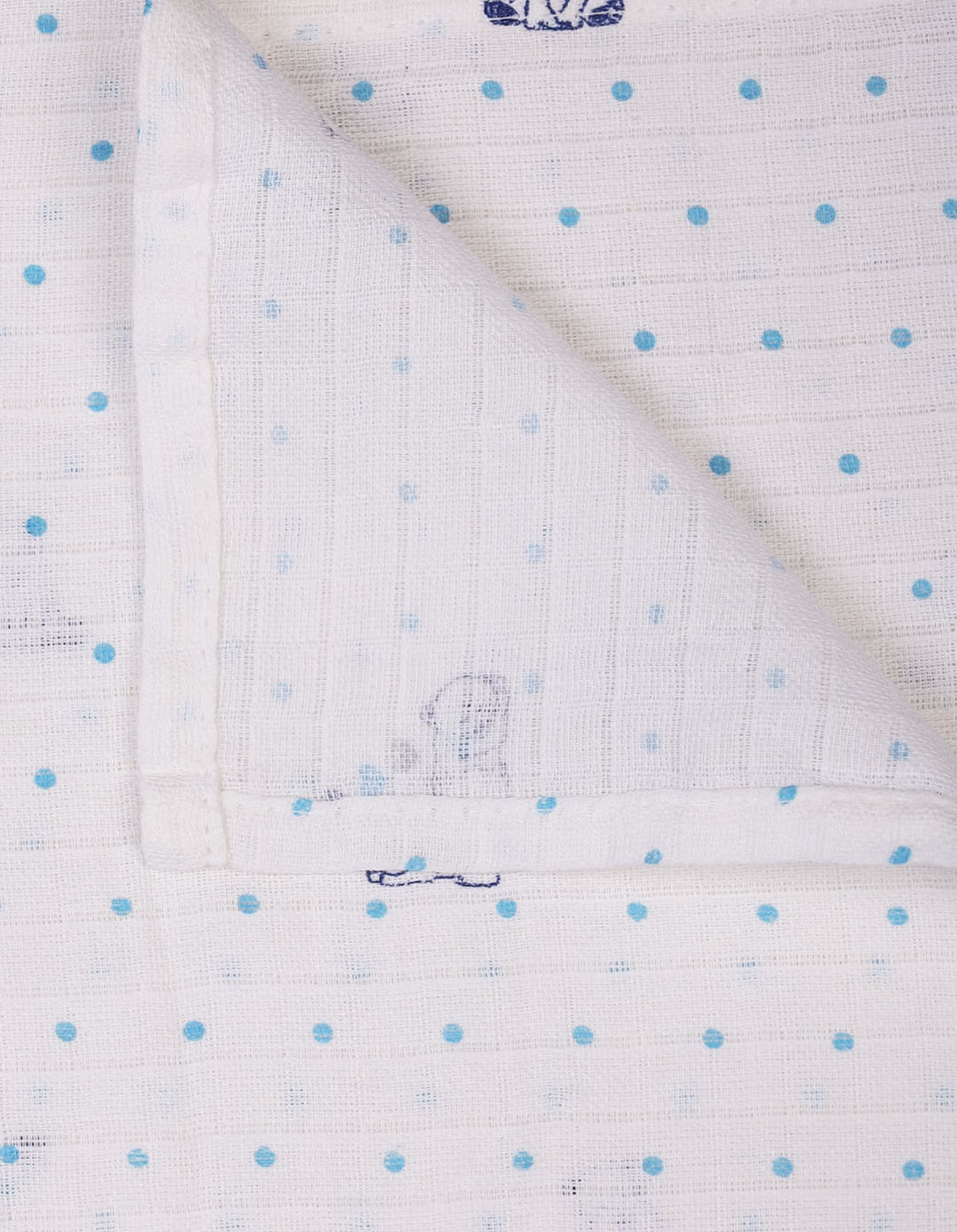 Baby Muslin Sheets Pack of 2 Bambies Bear and Dots at Zubaidas Online baby store Pakistan