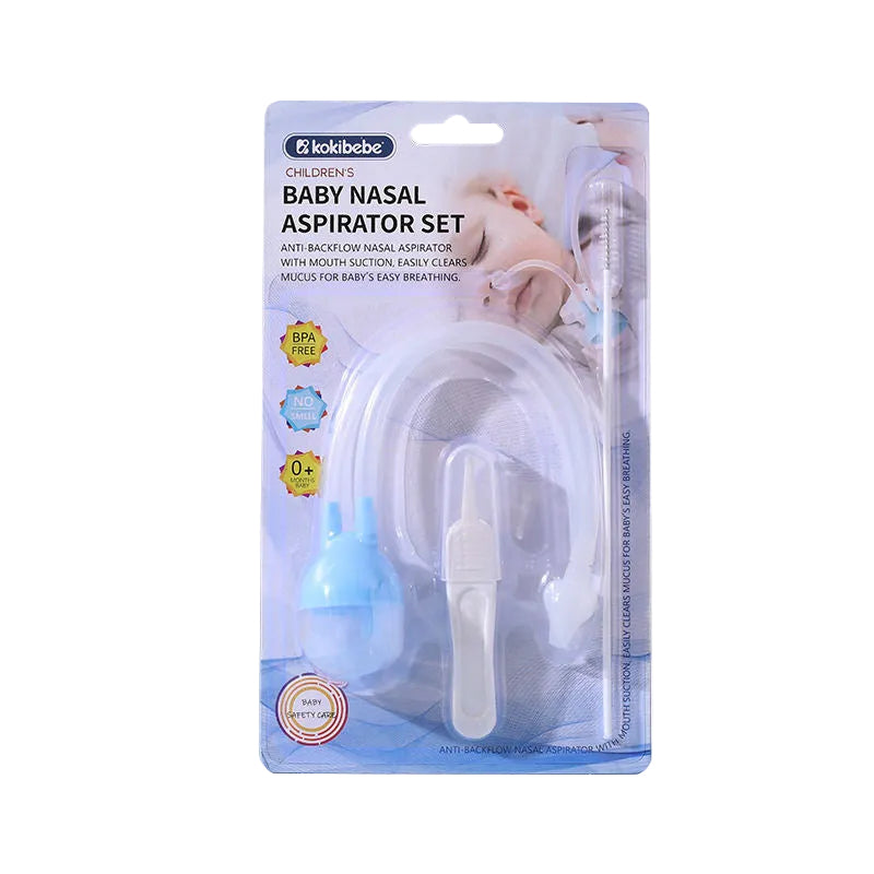 Baby Nasal Aspirator Set Blue at Zubaidas