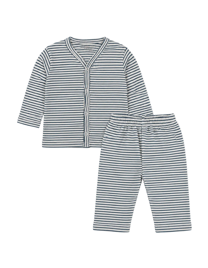 Baby Night Suit Green Stripes at Zubaidas