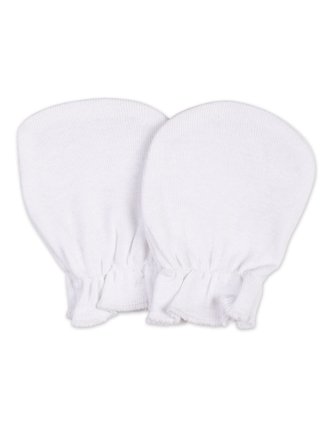 Baby Pack of 2 Mittens Bambies  Plain White at Zubaidas Official Pakistan