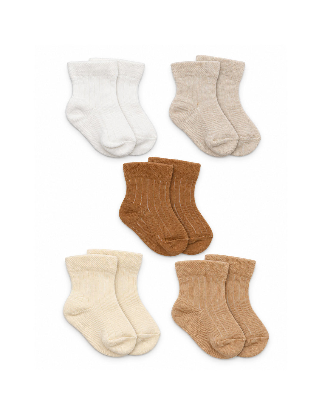 Baby Pack of 5 Socks Multicolor at Zubaidas