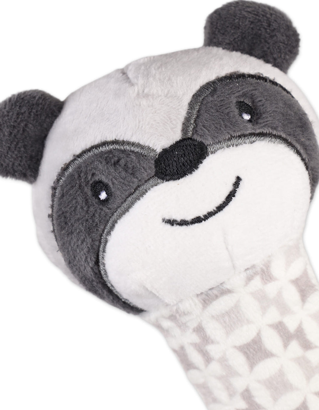 Baby Plush Rattle Toy Raccoon Grey at Zubaidas Pakistan
