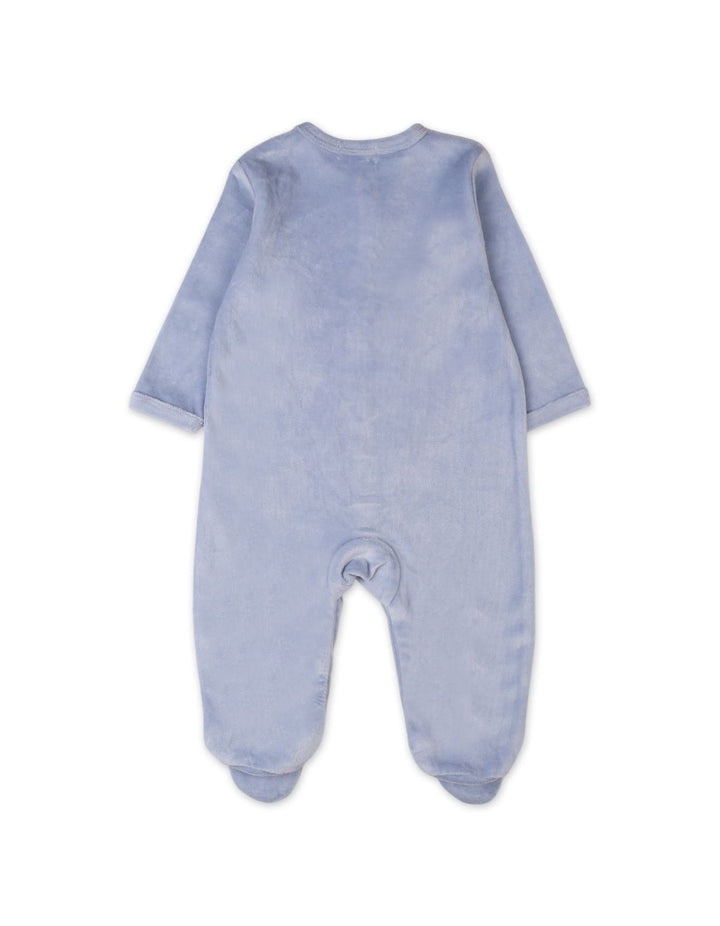 Baby Plush Sleepsuits Bambies Light Blue at Zubaidas Pakistan
