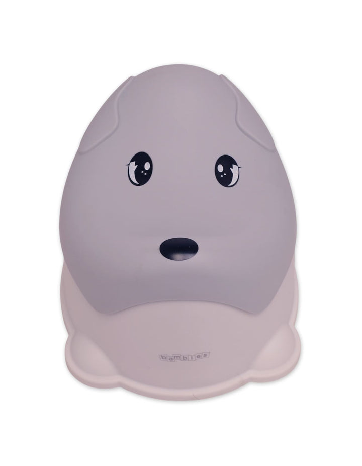 Baby Potty Seats Bambies BB-BC-012 Dog Grey at Zubaidas