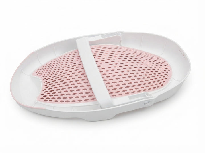 Baby Reclining Bath Seat Pink and White at Zubaidas Online Pakistan