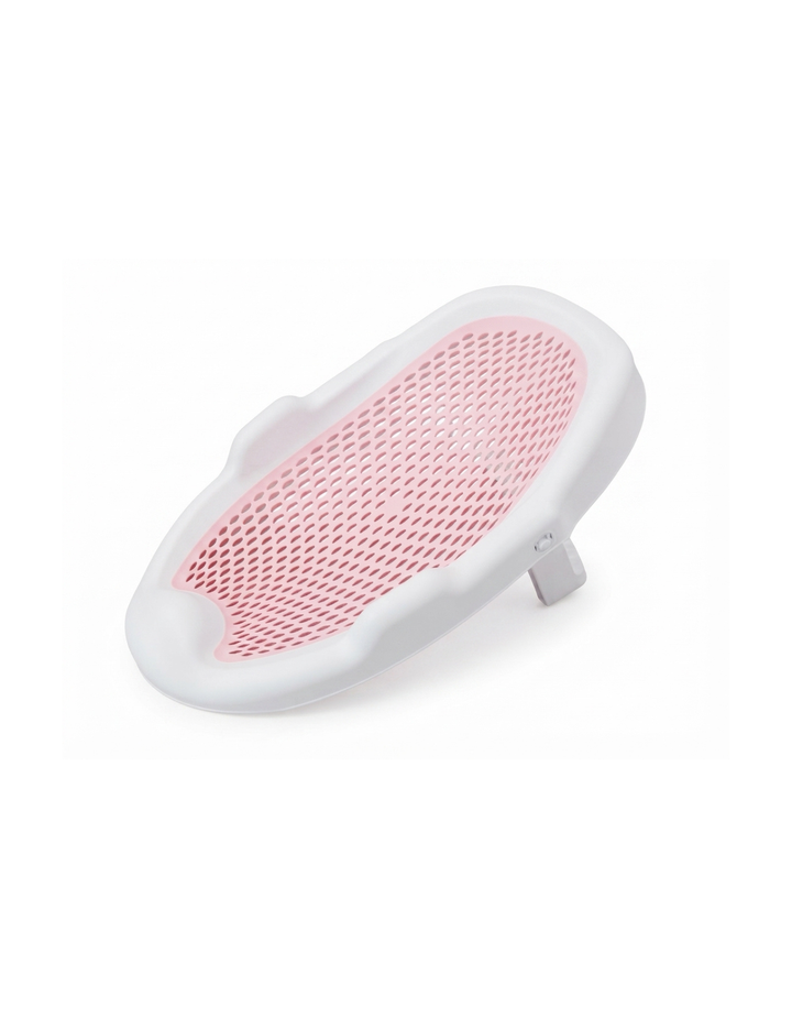 Baby Reclining Bath Seat Pink and White at Zubaidas