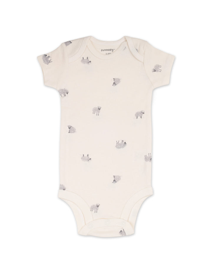 Baby Short Sleeve Bodysuits Pack of 5 Sweet Dreams at Zubaidas Best Online Baby and Kids Store in Pakistan