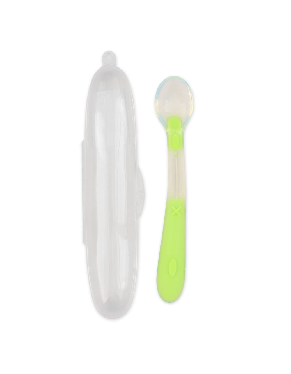 Baby Silicone Feeding Spoon Green at Zubaidas Official Pakistan