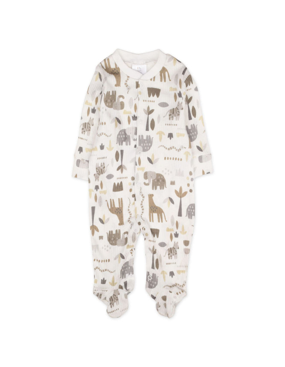 Baby Sleepsuit Pack of 3 Safari and Stripes at Zubaidas Official Pakistan