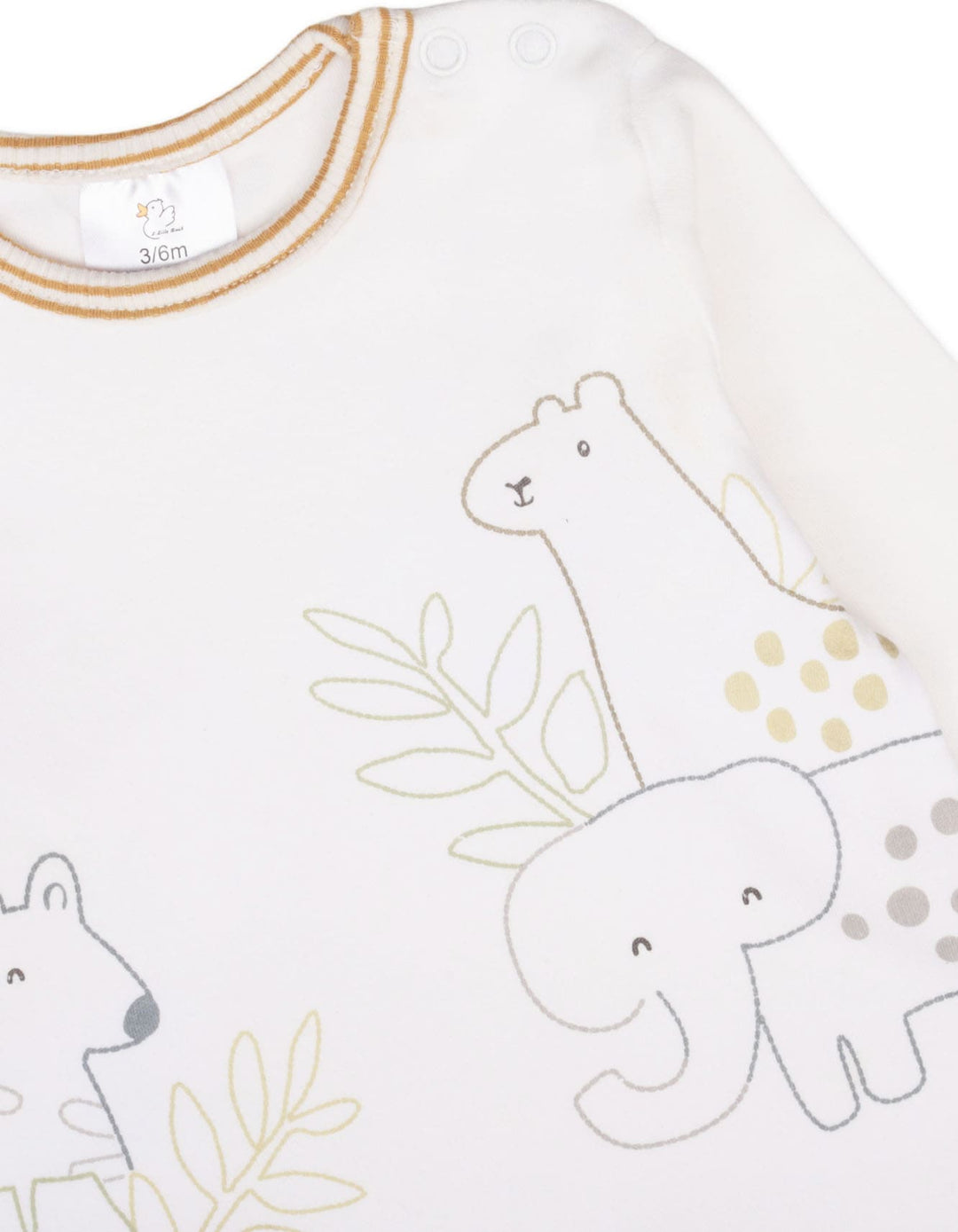 Baby Sleepsuit Pack of 3 Safari and Stripes at Zubaidas Number 1 Baby and Kids Store in Pakistan