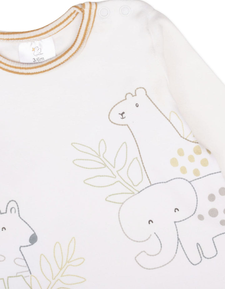 Baby Sleepsuit Pack of 3 Safari and Stripes at Zubaidas Number 1 Baby and Kids Store in Pakistan