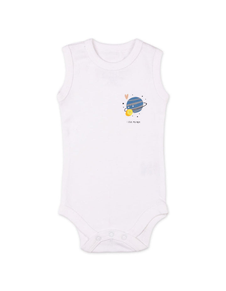 Baby Sleeveless Body Suits Bambies at Zubaidas Online Baby Store Pakistan