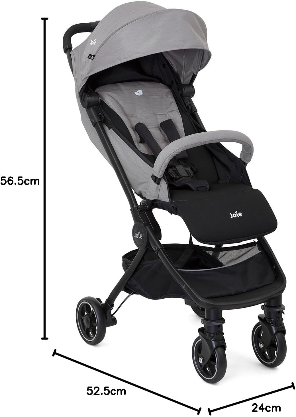 Baby Stroller Joie Pact Lite Gray Flannel S1613BAGFL000 at Zubaidas Babyshop Pakistan