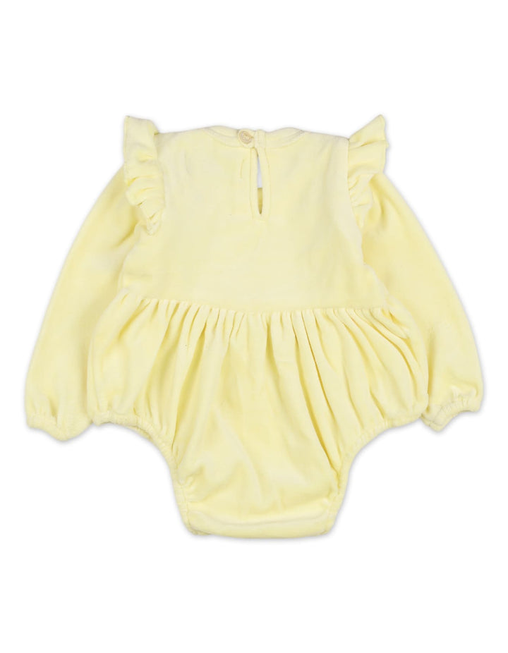 Baby Suits Bambies Frill Yellow at Zubaidas Best Baby Shop in Pakistan