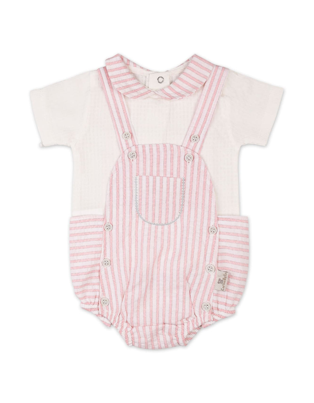 Baby Summer Bodysuit Peach Premium Turkish Collection at Zubaidas