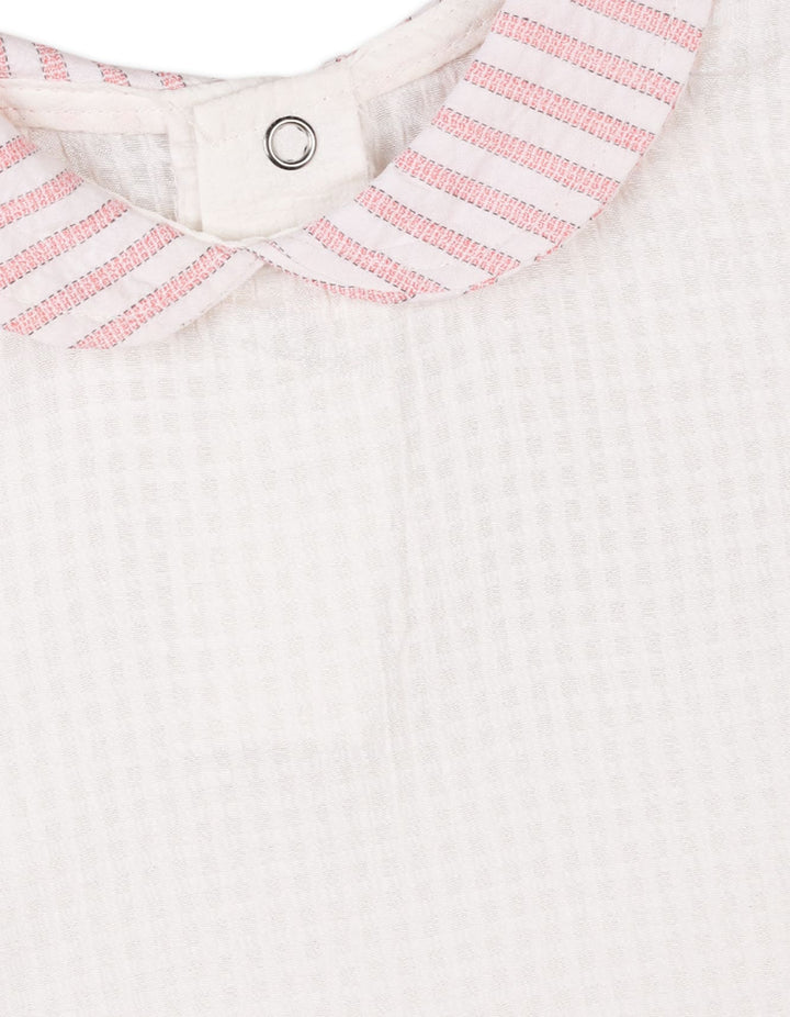 Baby Summer Bodysuit Peach Premium Turkish Collection at Zubaidas Official Pakistan