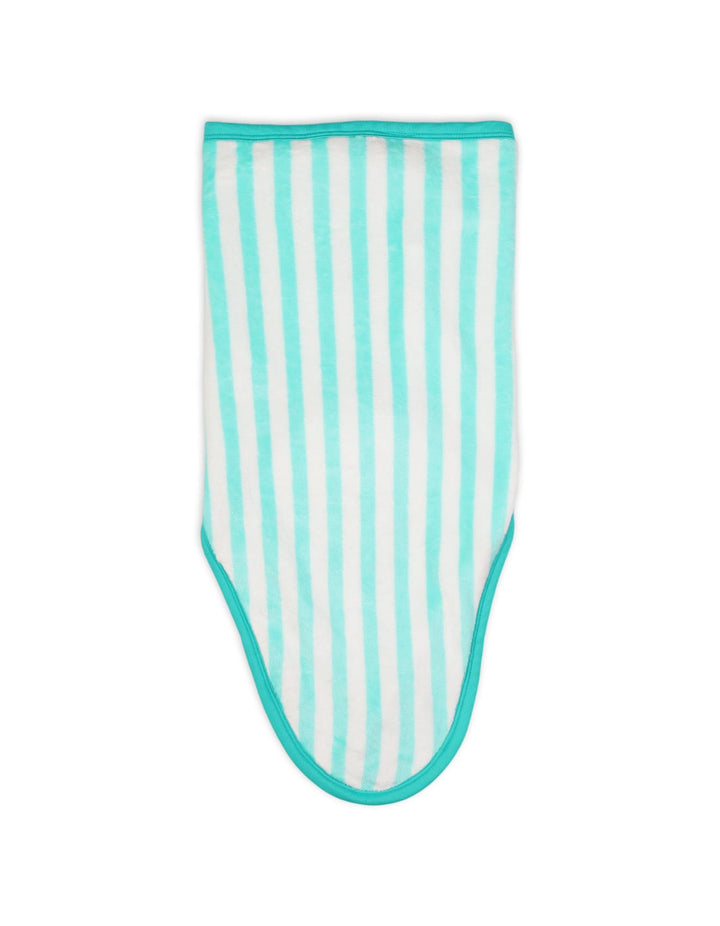Baby Swaddle Sheets Bambies Striped Mint Green at Zubaidas Official Pakistan