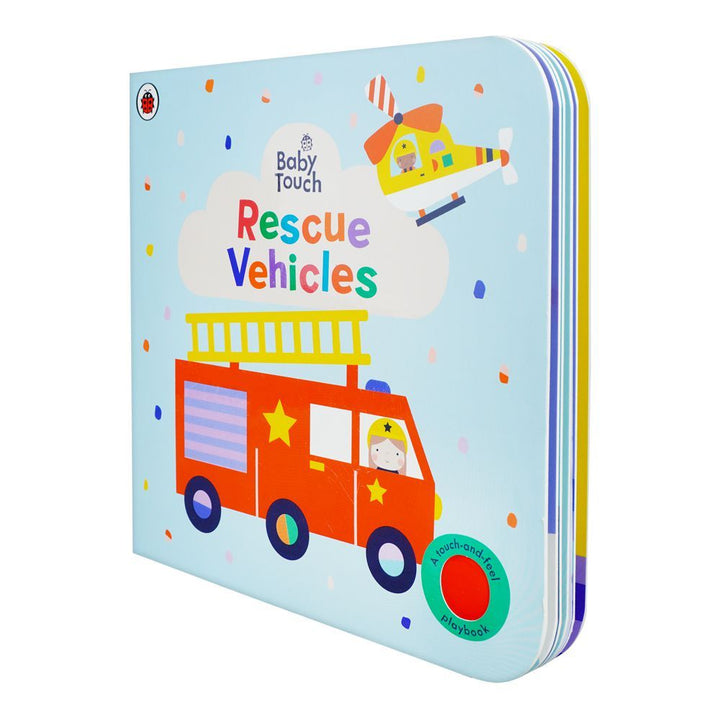 Baby Touch Rescue Vehicles A Touch And Feel Playbook at Zubaidas Official Pakistan