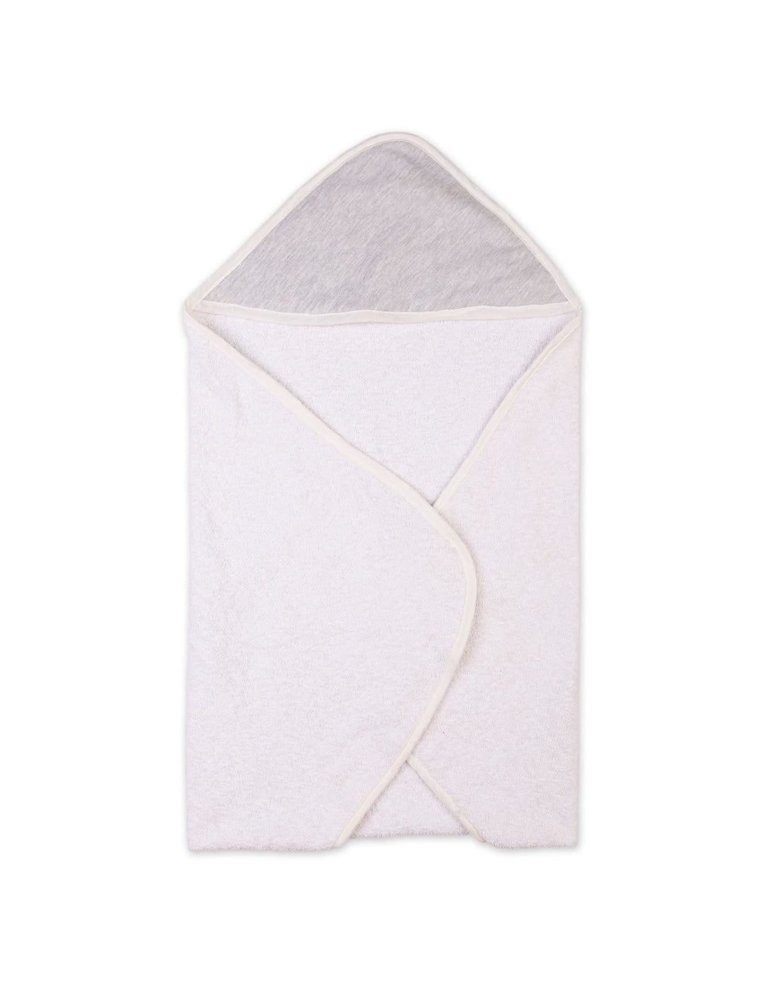 Baby Towels Bambies Hooded Grey and Cream at Zubaidas