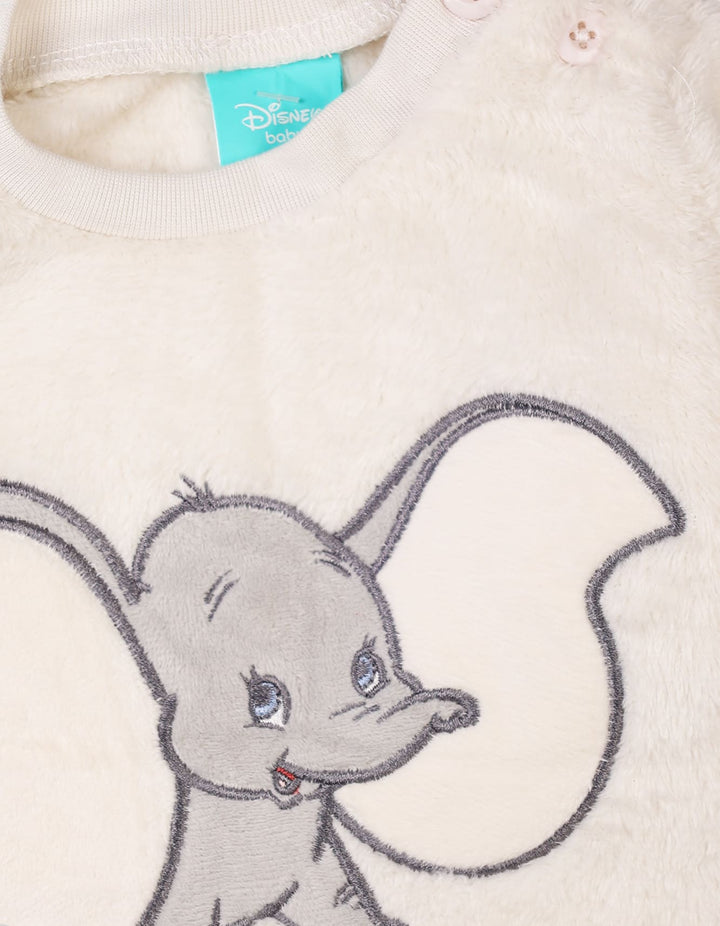 Baby Unisex Romper Bambies Dumbo Elephant Cream at Zubaidas Pakistan