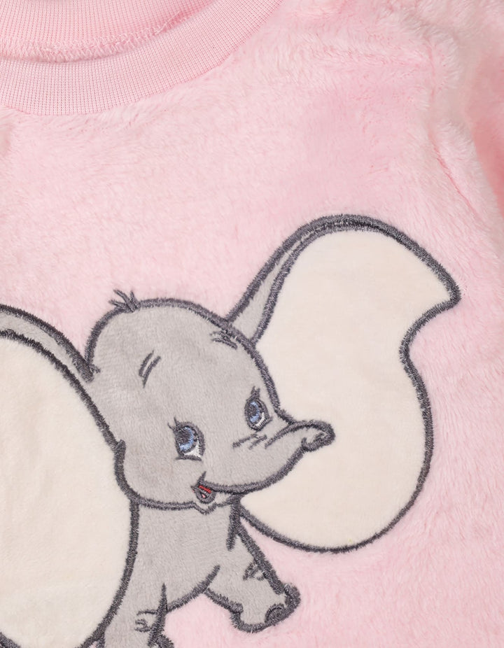 Baby Unisex Rompers Bambies Dumbo Elephant Pink at Zubaidas Pakistan