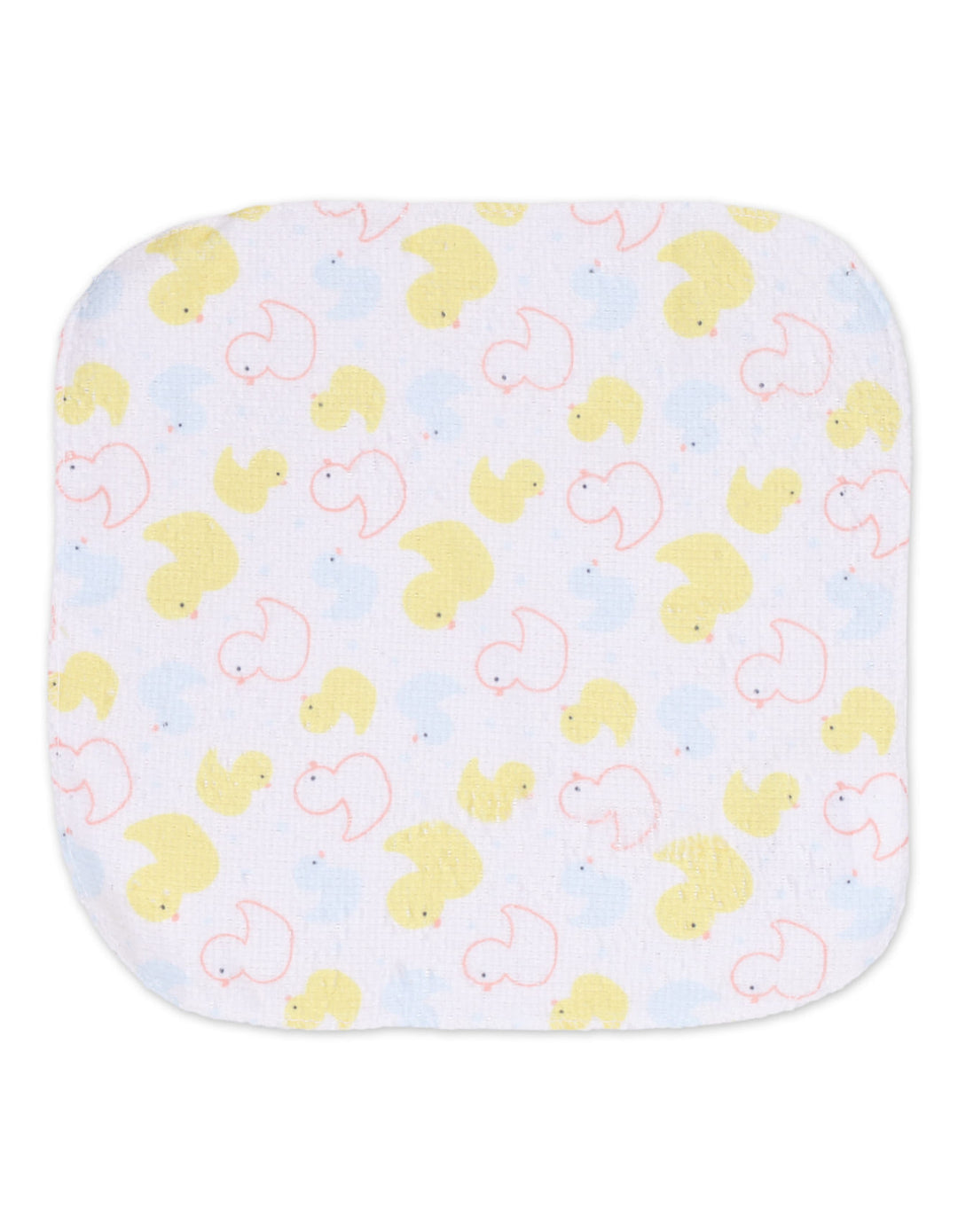 Baby Wash Cloths Pack of 12 Ducklings Multicolor at Zubaidas Most Trusted Baby Store in Pakistan