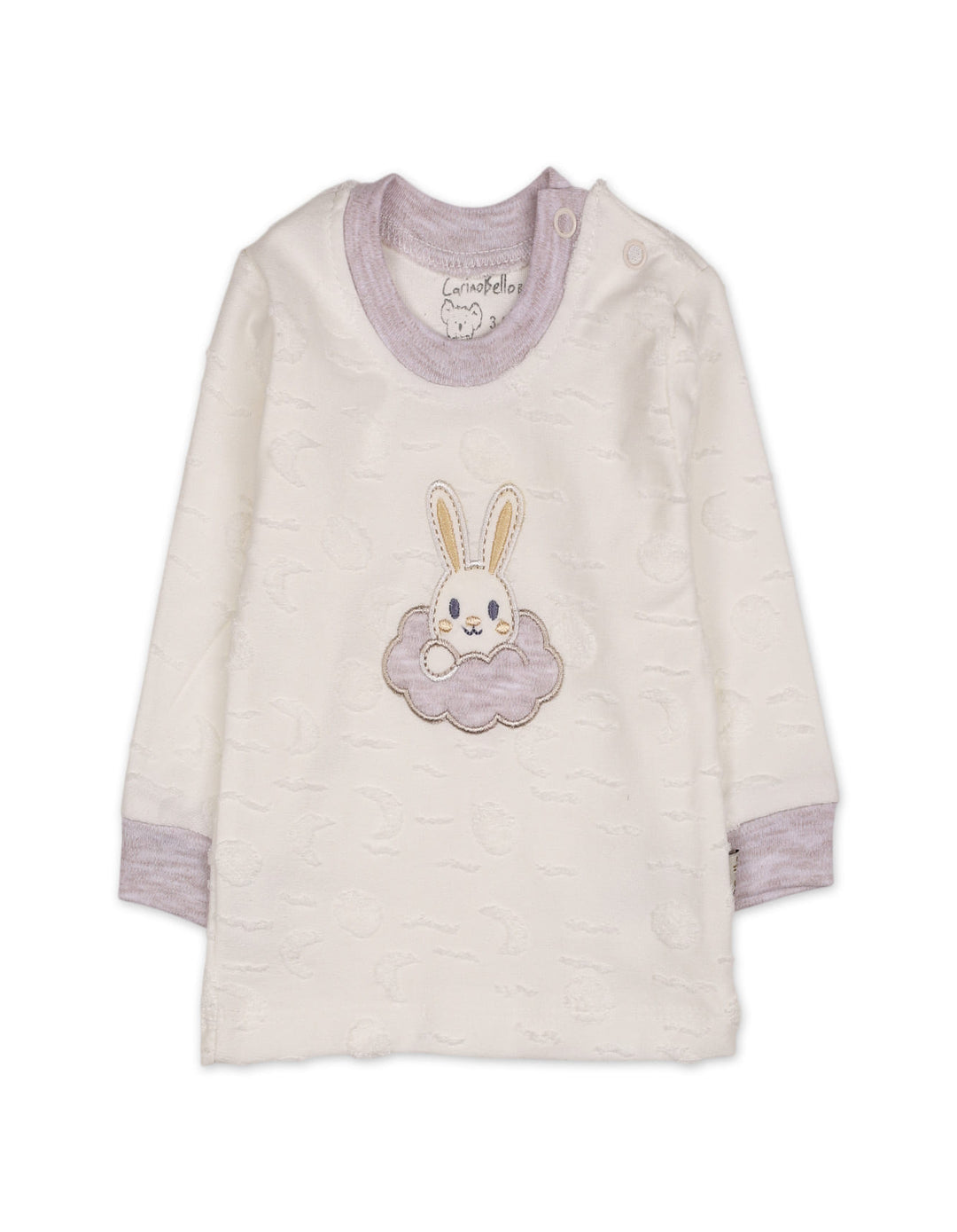 Baby Winter 2 Piece Suit Set Bunny Off White and Beige at Zubaidas Online Pakistan