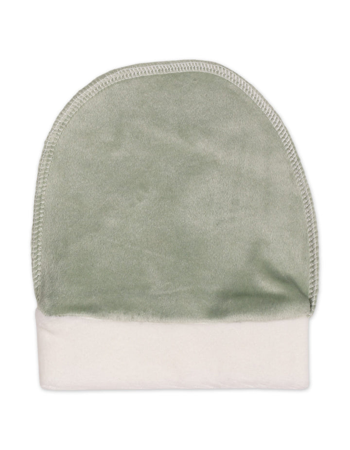Baby Winter Romper with Cap Bear Green and White at Zubaidas Best Online Baby and Kids Store in Pakistan