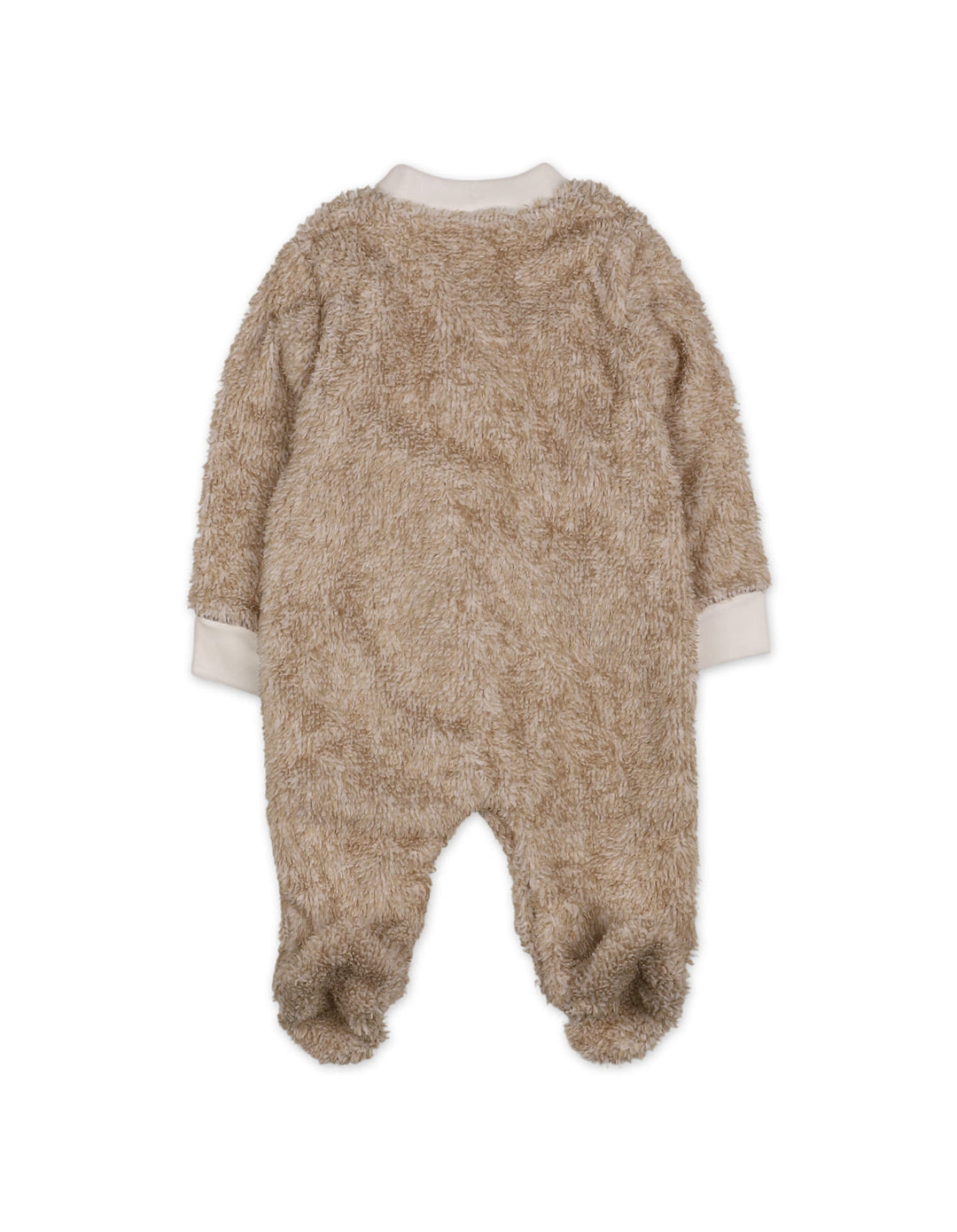 Baby Winter Sleep Suit with Cap Crown and Cloud Beige at Zubaidas Best Online Baby Kids and Moms Store in Pakistan