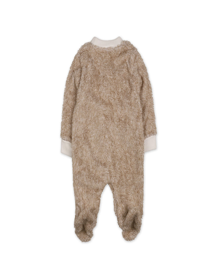 Baby Winter Sleep Suit with Cap Crown and Cloud Beige at Zubaidas Best Online Baby and Kids Store in Pakistan