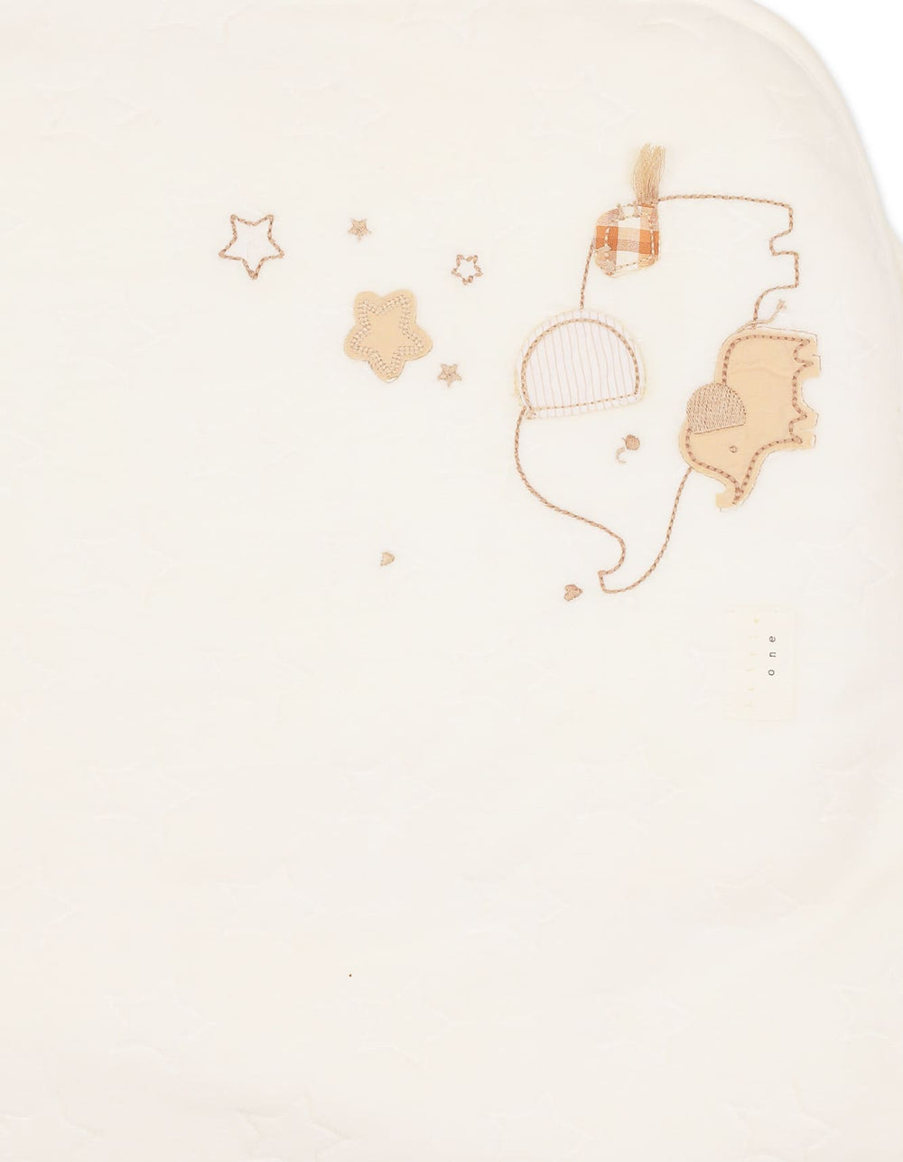 Baby Wrapping Sheet Bambies Elephant and Stars Off White at Zubaidas Official Pakistan