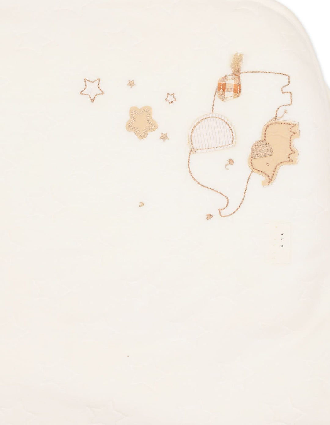Baby Wrapping Sheet Bambies Elephant and Stars Off White at Zubaidas Official Pakistan