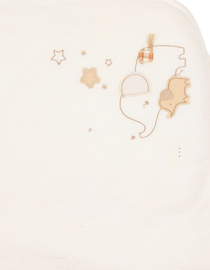 Baby Wrapping Sheet Bambies Elephant and Stars Off White at Zubaidas Official Pakistan