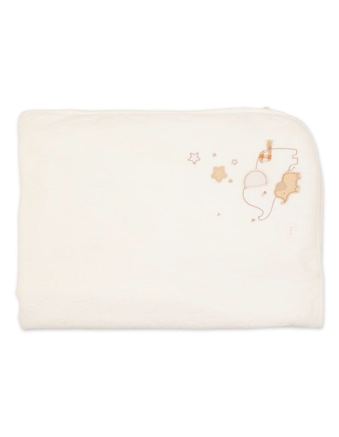 Baby Wrapping Sheet Bambies Elephant and Stars Off White at Zubaidas Online Pakistan