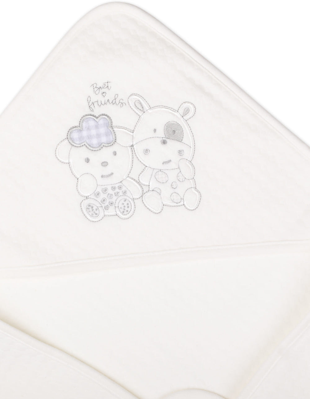 Baby Wrapping Sheet Best Friends Off White at Zubaidas Official Pakistan