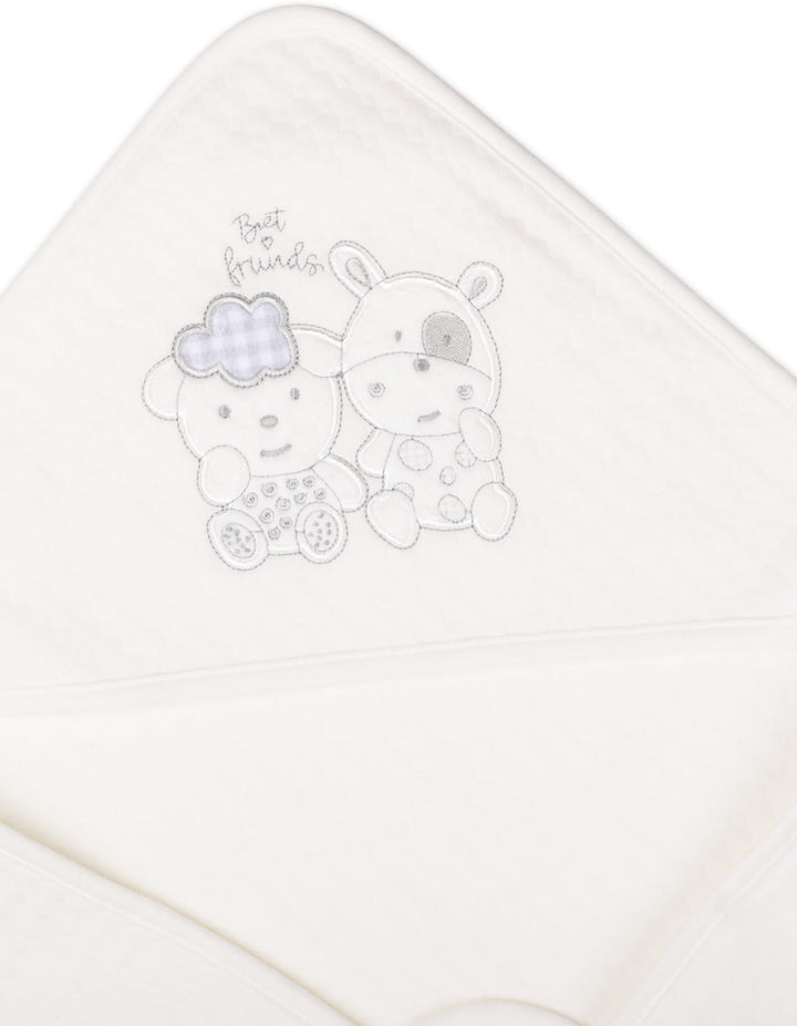 Baby Wrapping Sheet Best Friends Off White at Zubaidas Official Pakistan