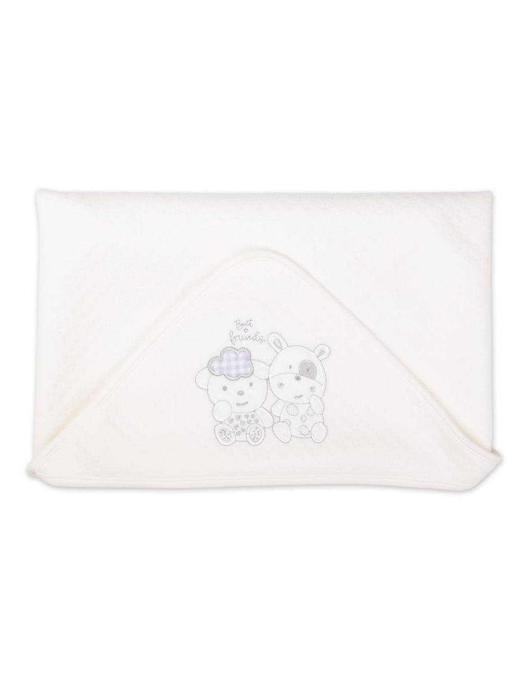 Baby Wrapping Sheet Best Friends Off White at Zubaidas Best Online Baby and Kids Store in Pakistan