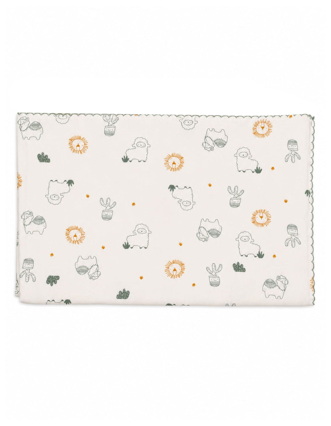 Baby Wrapping Sheet Desert Animal Off White at Zubaidas Online Pakistan