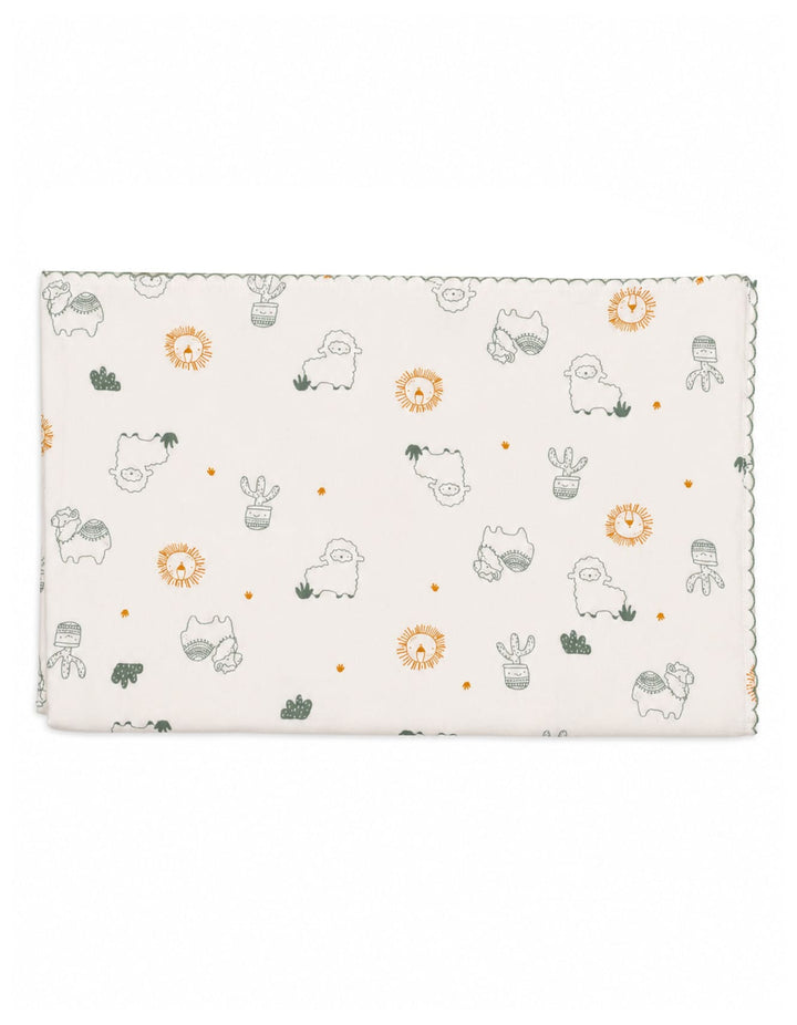 Baby Wrapping Sheet Desert Animal Off White at Zubaidas Online Pakistan