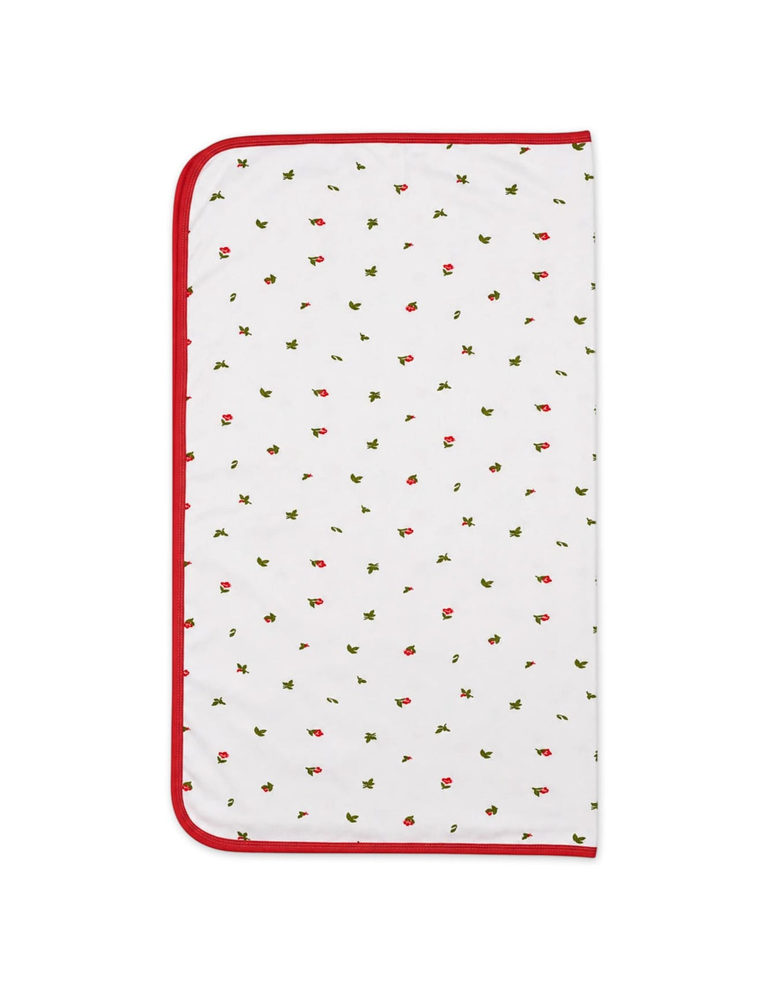 Baby Wrapping Sheet Floral White and Red at Zubaidas Online Pakistan