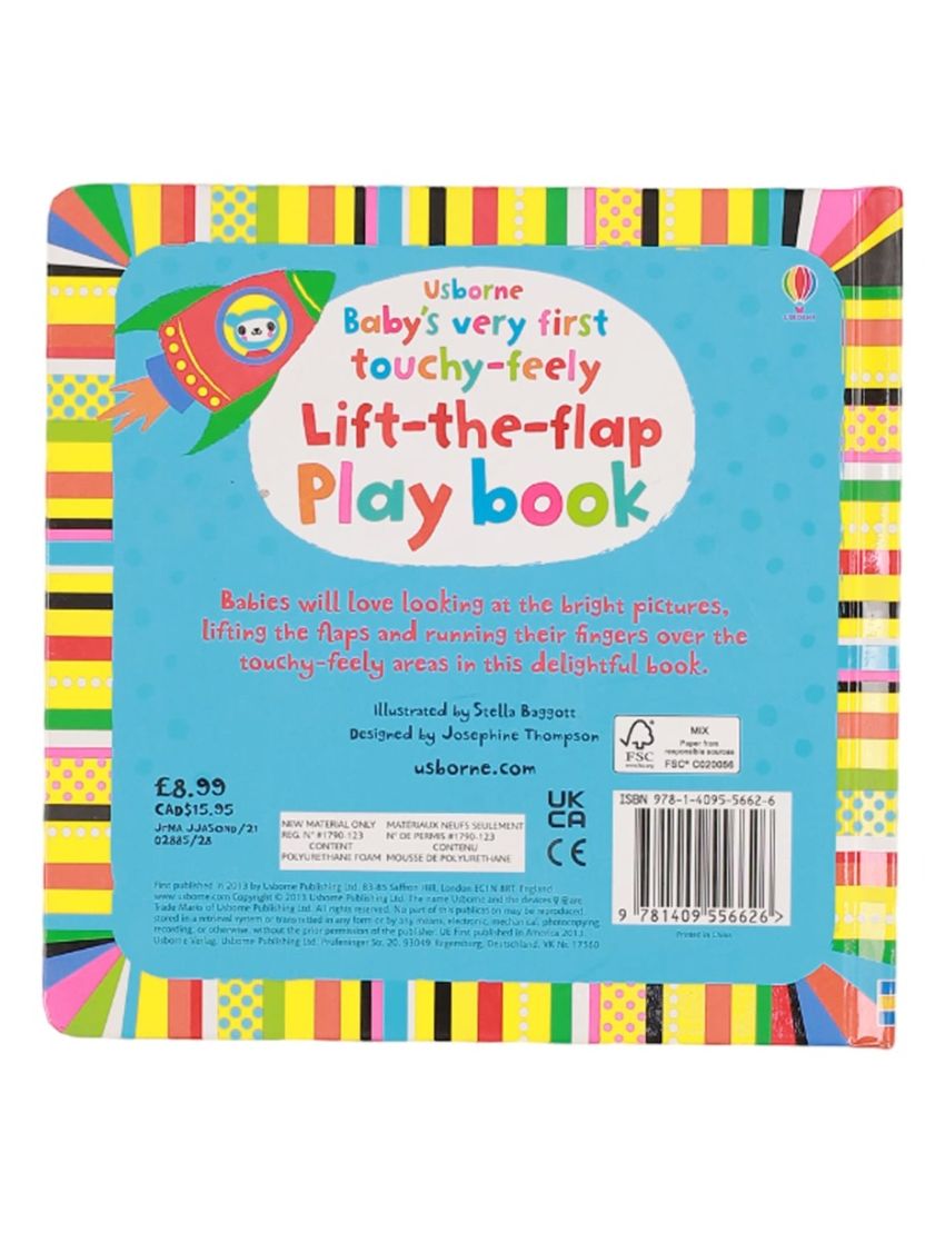 Baby's Very First Touchy Feely Lift The Flap Playbook at Zubaidas Official Pakistan