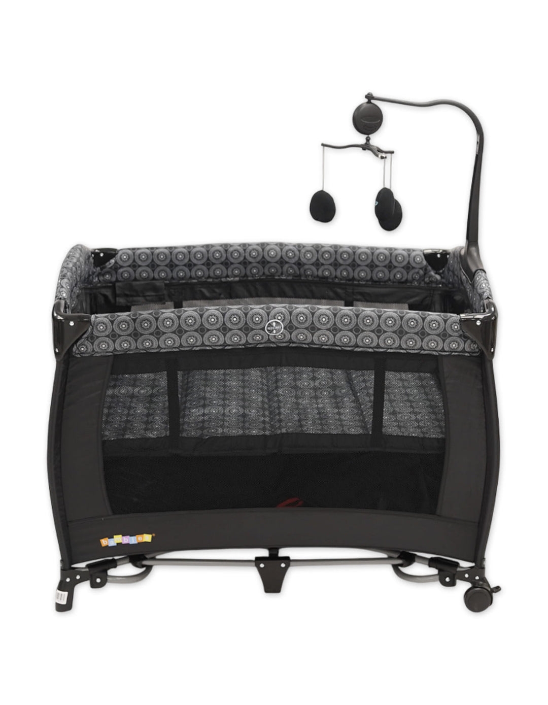 Bambies 2-in-1 Travel Cots with Rocking Feature Circle Edition at Zubaidas