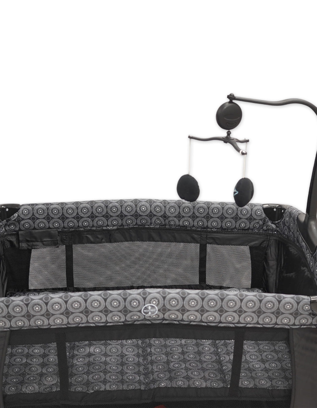 Bambies 2-in-1 Travel Cribs with Rocking Feature Circle Edition at Zubaidas