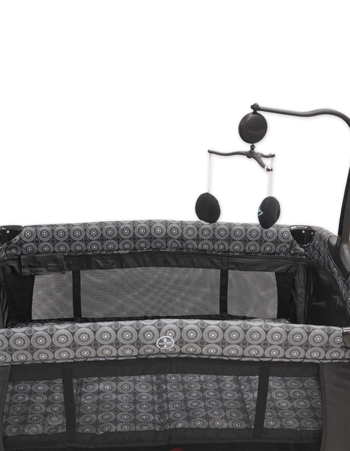 Bambies 2-in-1 Travel Cribs with Rocking Feature Circle Edition at Zubaidas