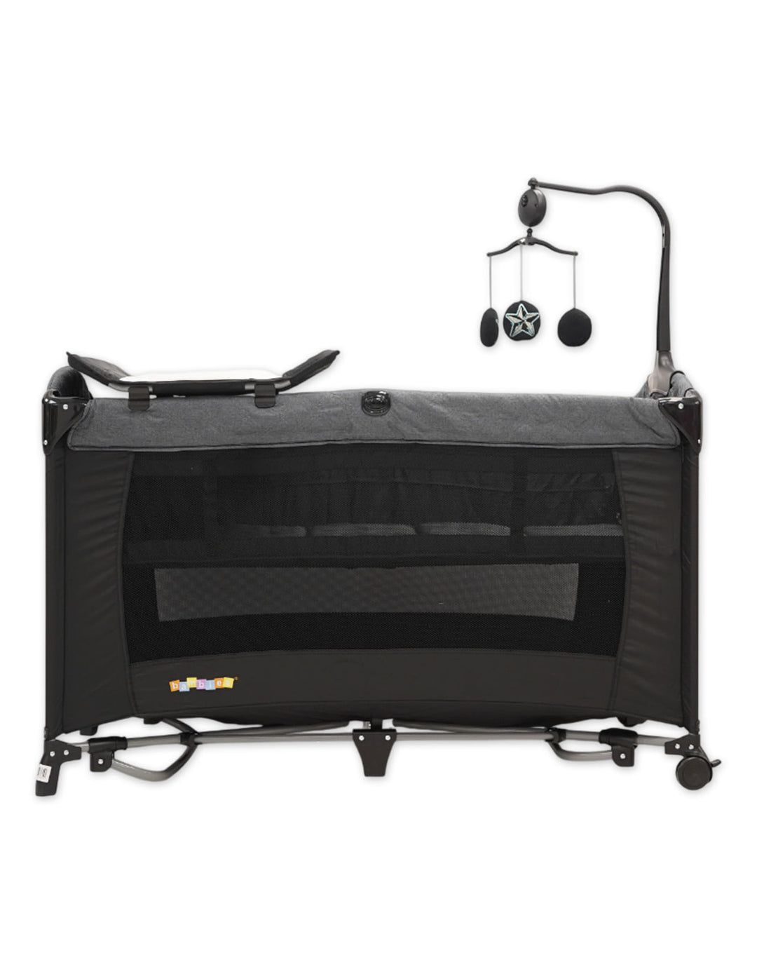 Bambies 3-in-1 Premium Playpens with Drop Side, Changing Station and Rocking at Zubaidas