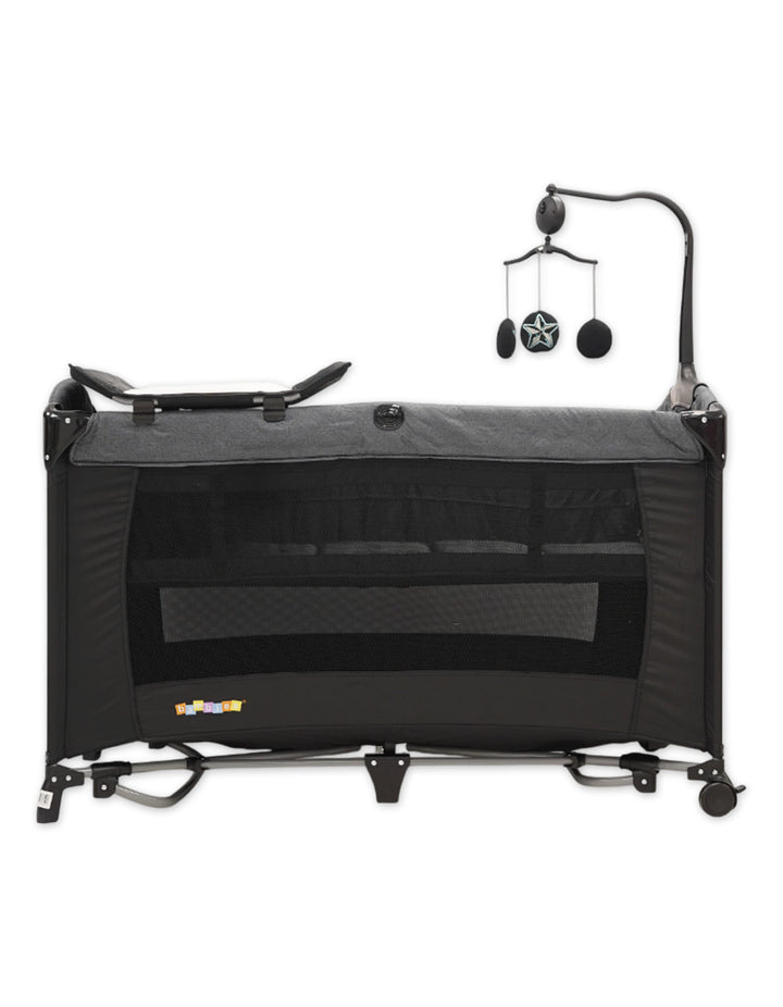 Bambies 3-in-1 Premium Playpens with Drop Side, Changing Station and Rocking at Zubaidas