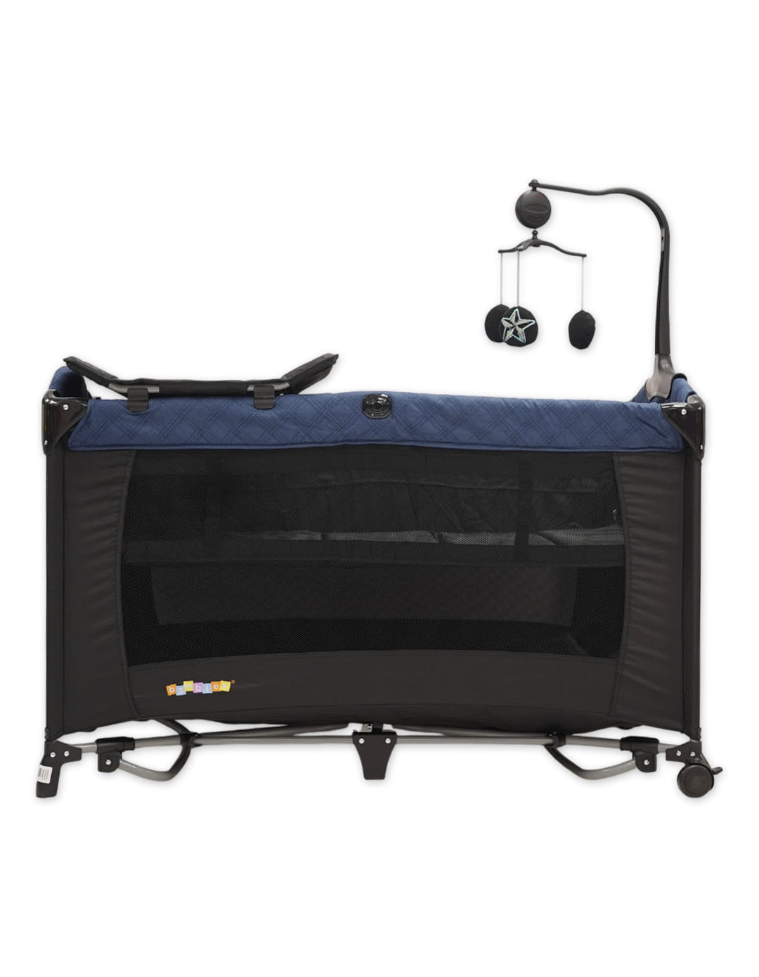 Bambies 3-in-1 Premium Playpens with Drop Side, Changing Station and Rocking at Zubaidas